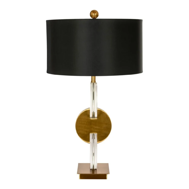 Black Shade Modern Table Lamp | OROA Esmé
