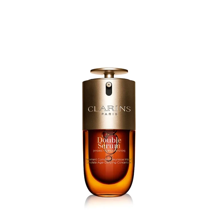 Clarins Double Serum to Firm, Smooth, Boost Radiance & Refine Pores 1 oz.