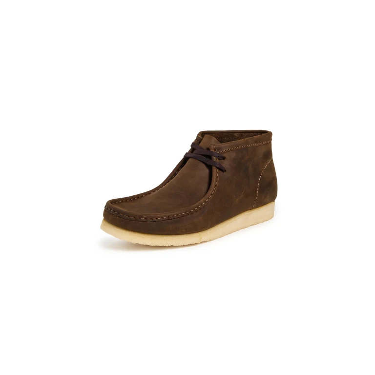 Clarks Leather Wallabee Boots Beeswax 11.5