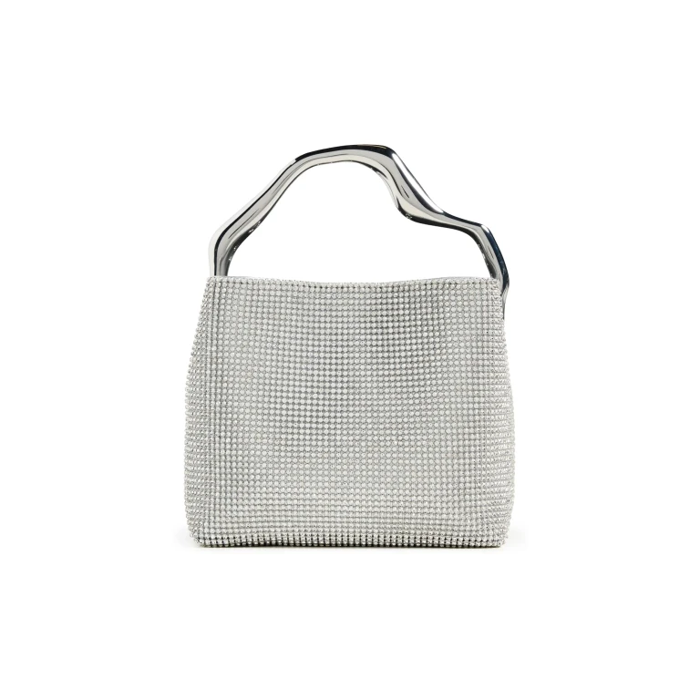 Cult Gaia Solene Mini Top Handle Bag Clear One Size