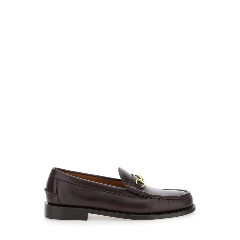Sebago joe Modena Bordeaux Pull-on Loafers With Horsebit Detail In Leather Man