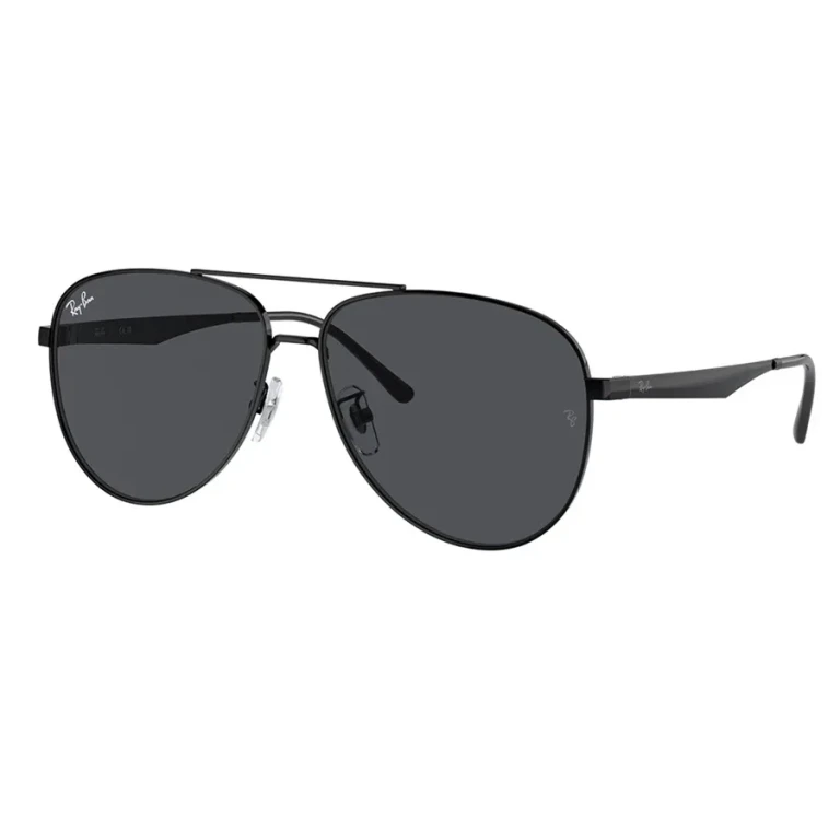Ray Ban Dark Grey Pilot Unisex Sunglasses RB3712D 002/87 62
