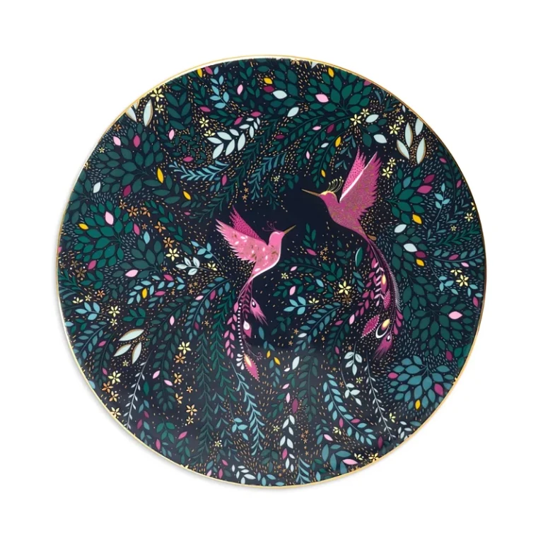 Portmeirion Sara Miller India Serving Plate, Hummingbird