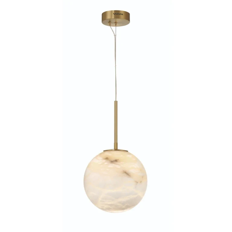 Gold LED Pendant from the Kepler Collection