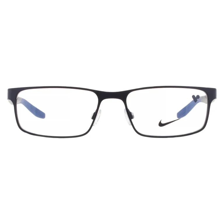 Nike Demo Rectangular Mens Eyeglasses NIKE 8131 N 008 55