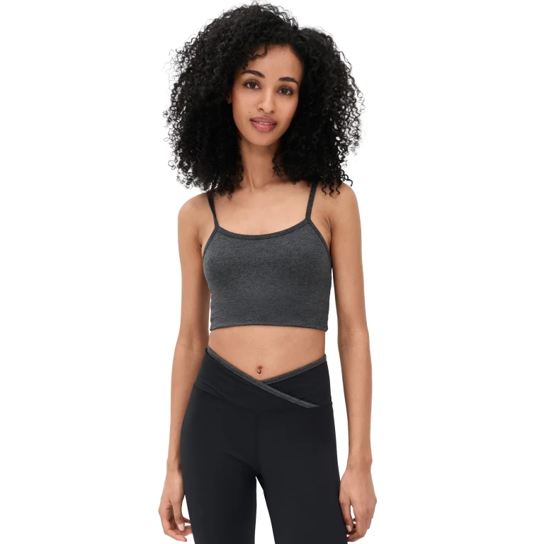 Strut This The Winnie Tank Charcoal Heather XS