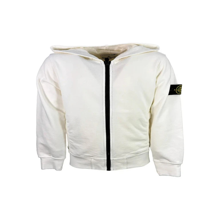Stone Island Sweat-Shirts - Blanc
