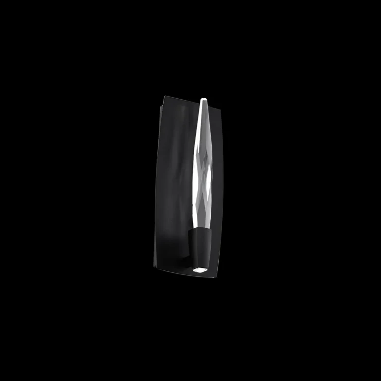 Black LED Wall Sconce from the Twirl Collection