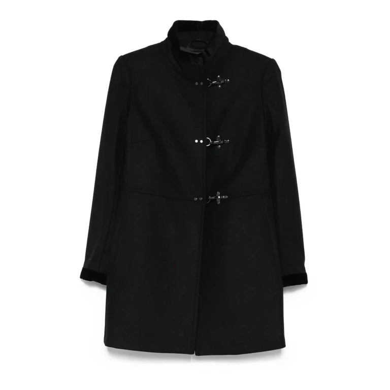 Fay Manteau Court - Noir