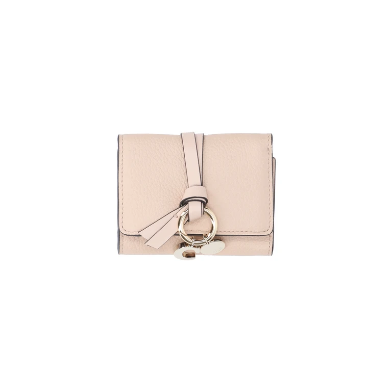 Chloè Wallets Pink Calf Leather - Women