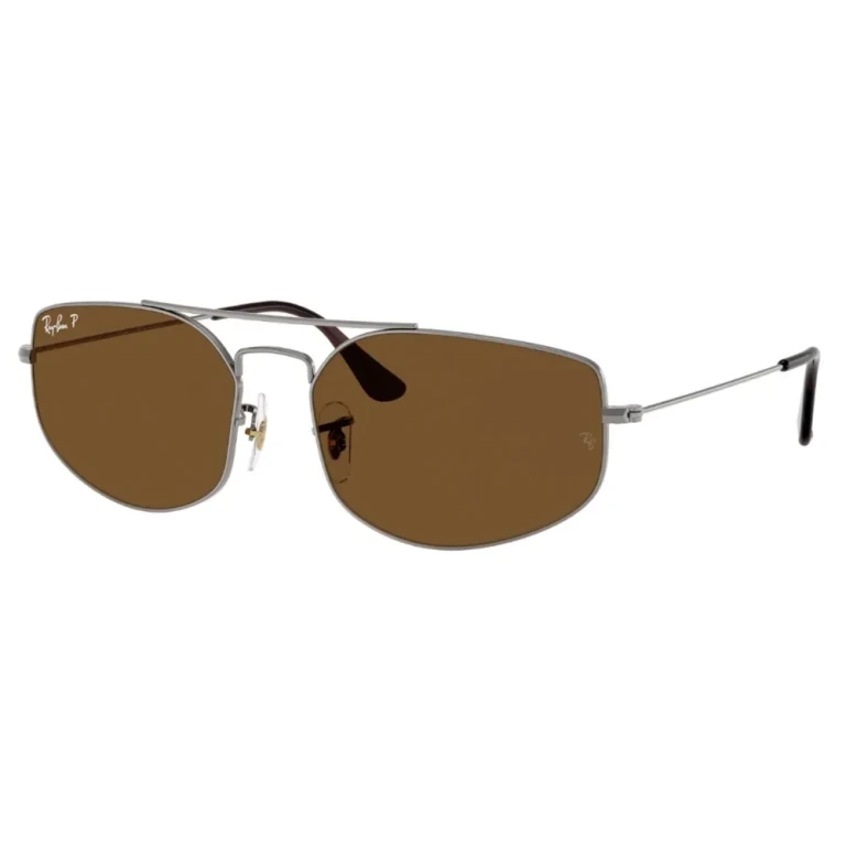Ray Ban EXPLORER 5 Polarized Brown Navigator Unisex Sunglasses RB3845 004/57 57