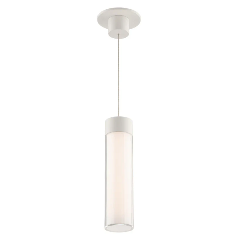 White LED Pendant from the Twist-N-Lite Collection