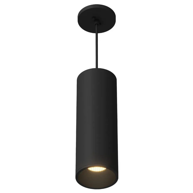 Black LED Pendant from the Lorna Collection