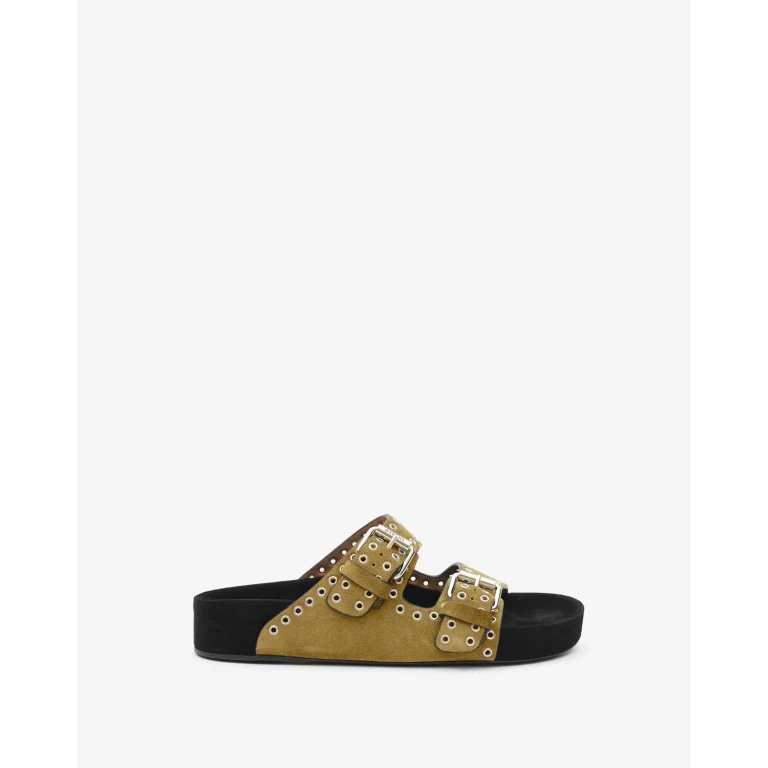 Sandales Lennyo - Femme - Taupe - Taille 36 - Isabel Marant