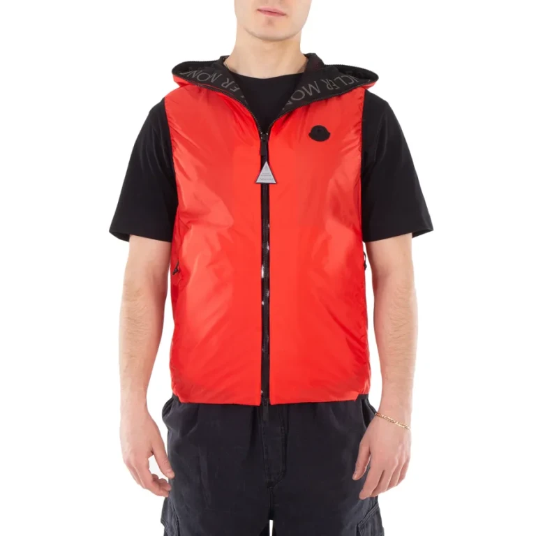 Moncler Reflective Logo Hooded Jacket