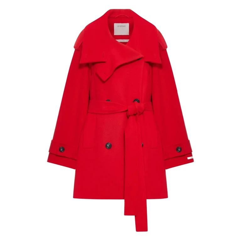SportMax Short Coat With Belt