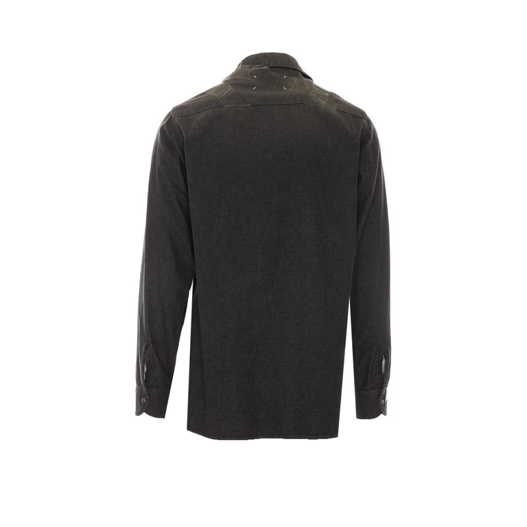 Maison Margiela Shirts Black Cotton - Men