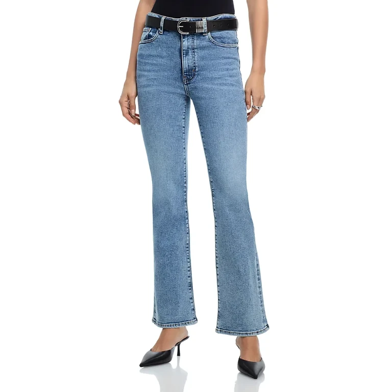 Frame The Reboot High Rise Bootcut Jeans in Crave
