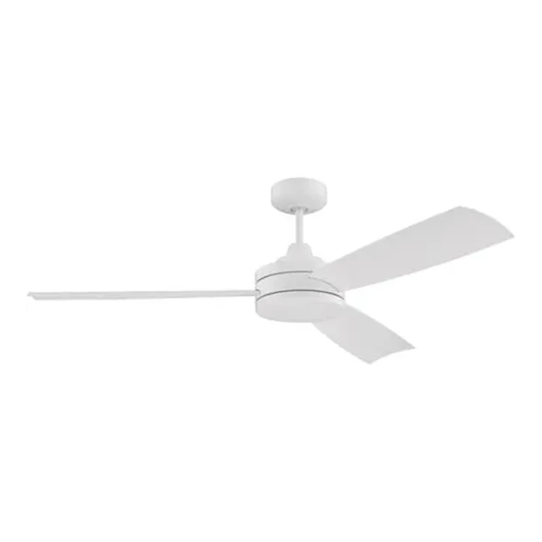 White 54" Ceiling Fan from the Inspo 54 Indoor Outdoor Collection