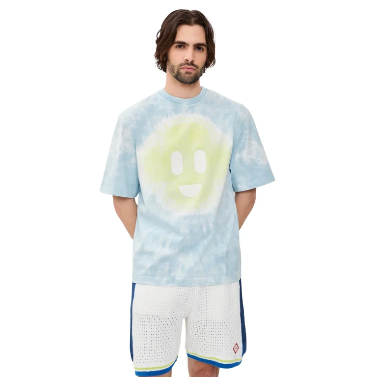 Casablanca Tie Dye T-Shirt Blue M