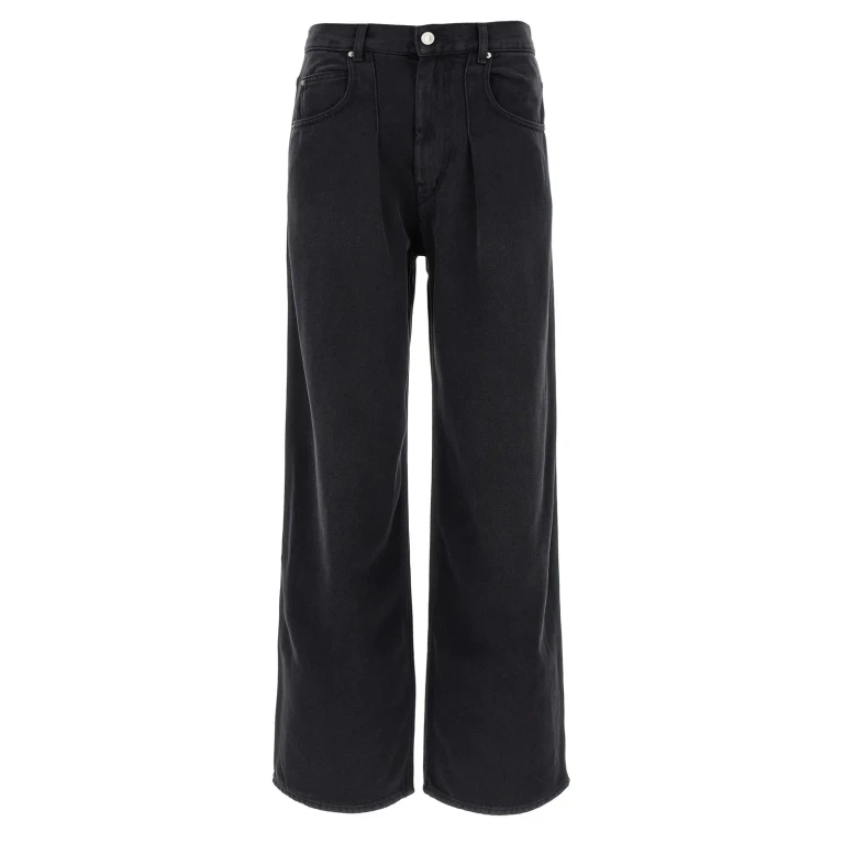 Isabel Marant Jean Bootcut - Noir (PA0554FAB1H07I02FK)