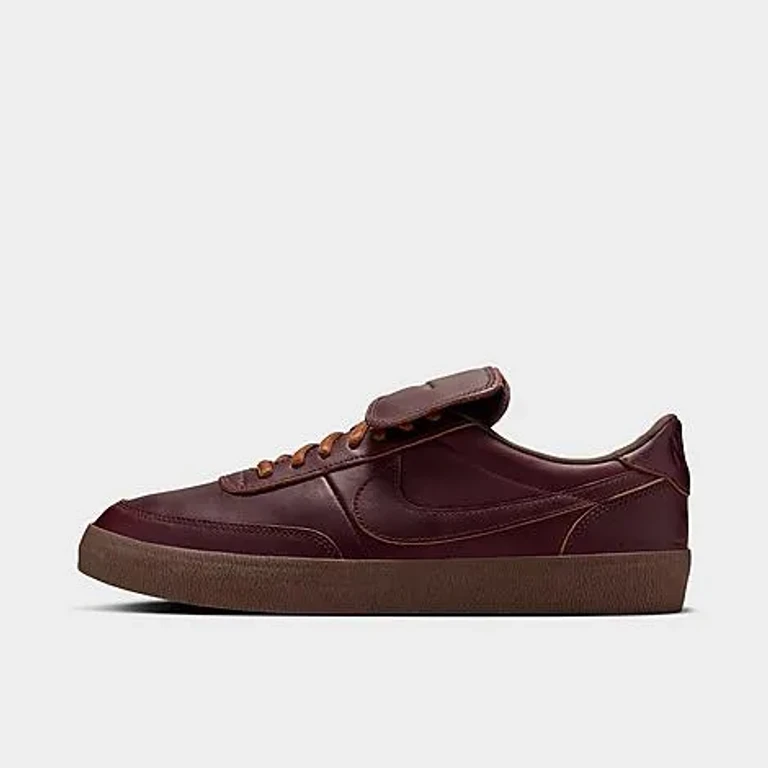 Nike Men's Killshot 2 Leather PRM Casual Shoes in Burgundy Crush/Baroque Brown/Light British Tan Size: 4.0