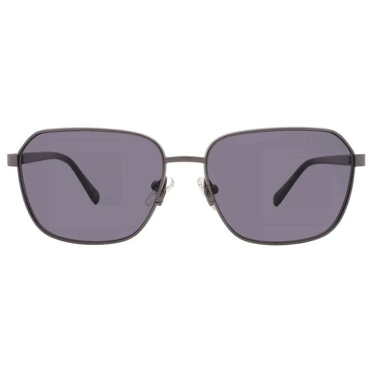 Guess Smoke Rectangular Mens Sunglasses GU00117 08A 59