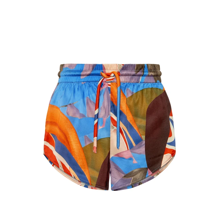 Donde Esteban Palenque Flores Shorts