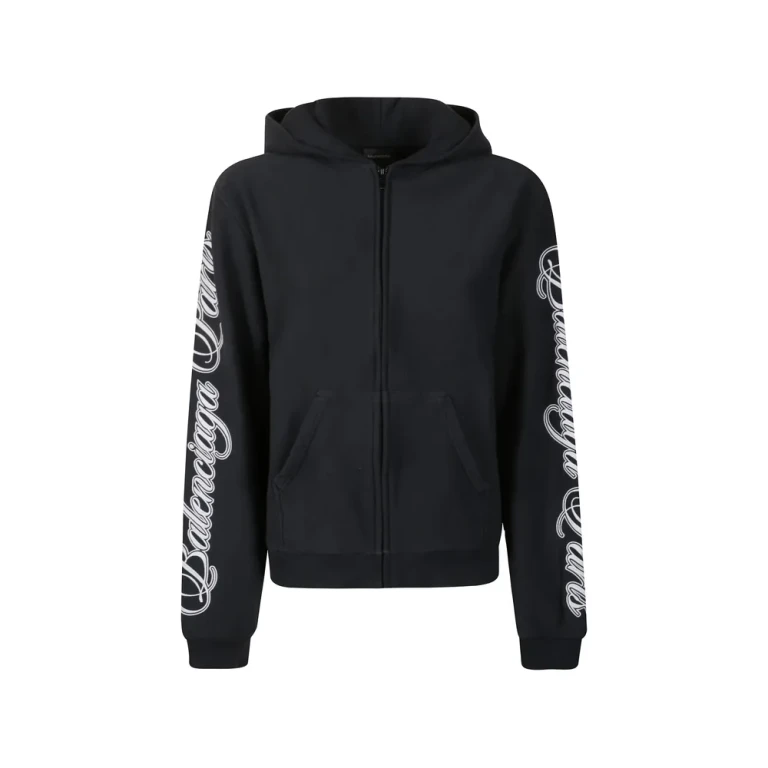 Balenciaga Zip Cotton Knitwear