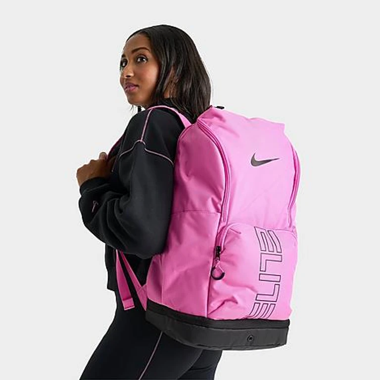 Nike Varsity Hoops Elite Backpack (32L) in Playful Pink/Black