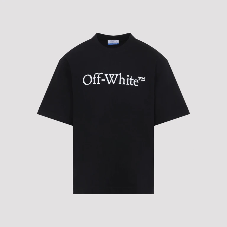 Off-White Big Bookish Skate T-shirt White/black Cotton - Men