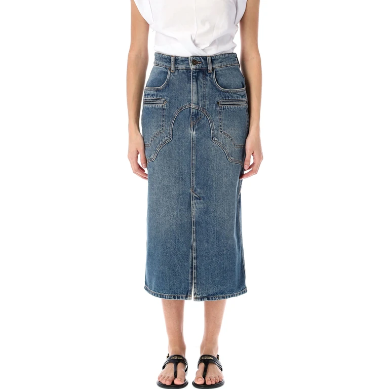 Britt Denim Skirt