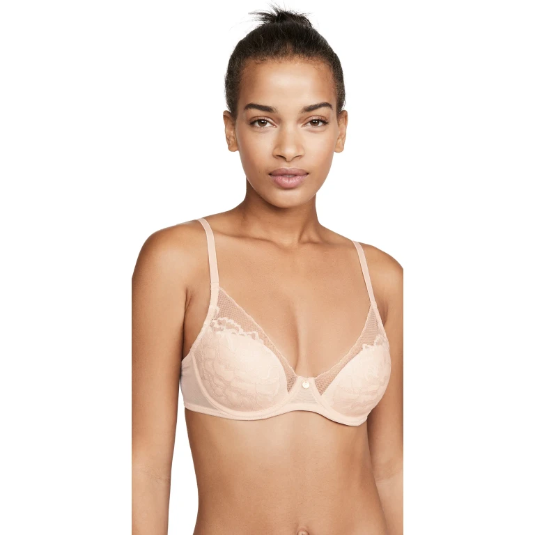 Natori Flora Contour Underwire Bra Cameo Rose/Cashmere 32B