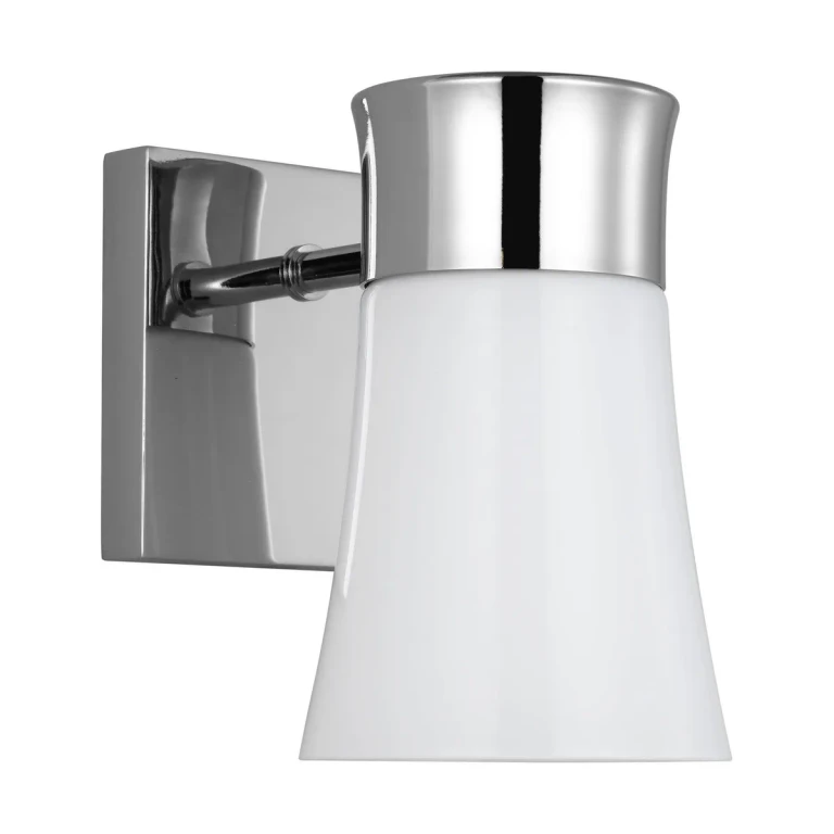 Chrome Bathroom Vanity Light from the Roy Collection