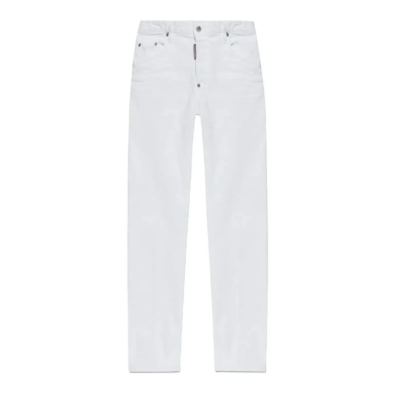 Dsquared2 Jean Droit - Blanc