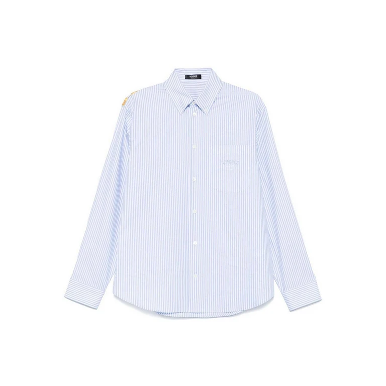 Camisa Versace para homem - Azul