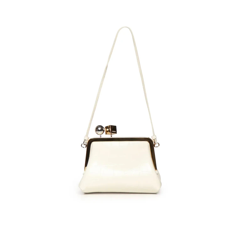 Jacquemus Handbag le Berlingot With White Leather Details para mulher