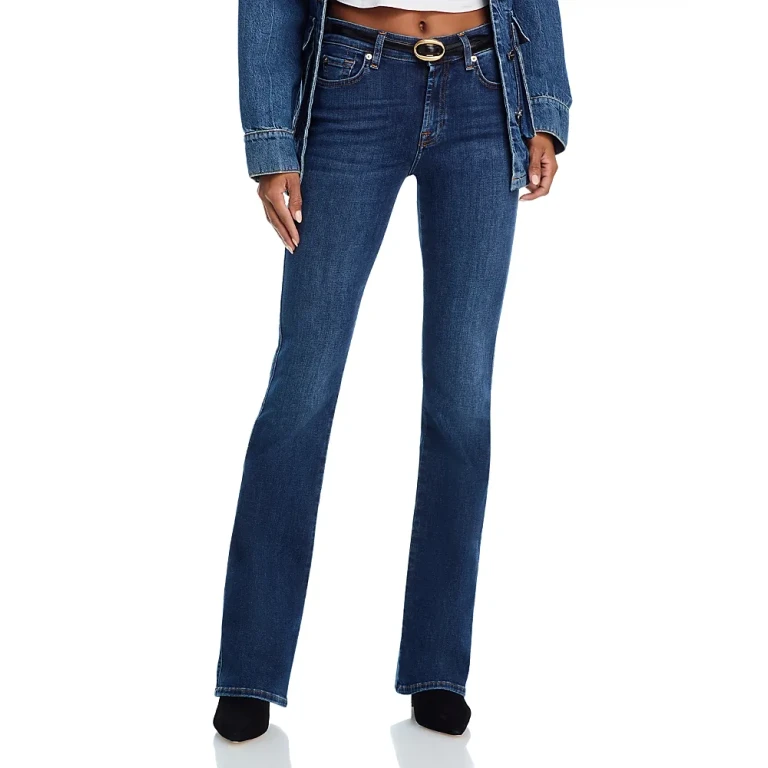 7 For All Mankind Kimmie Bootcut Jeans in High Waves