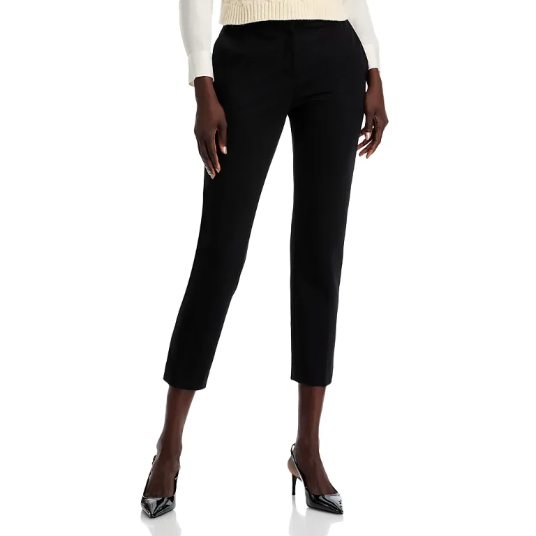 Theory Treeca 2 Smooth Cropped Trousers
