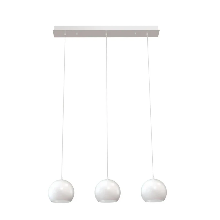 Roxy 3-Light Pendant in White