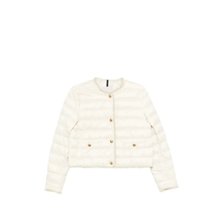 Moncler Fleurs 布克面料饰边夹克