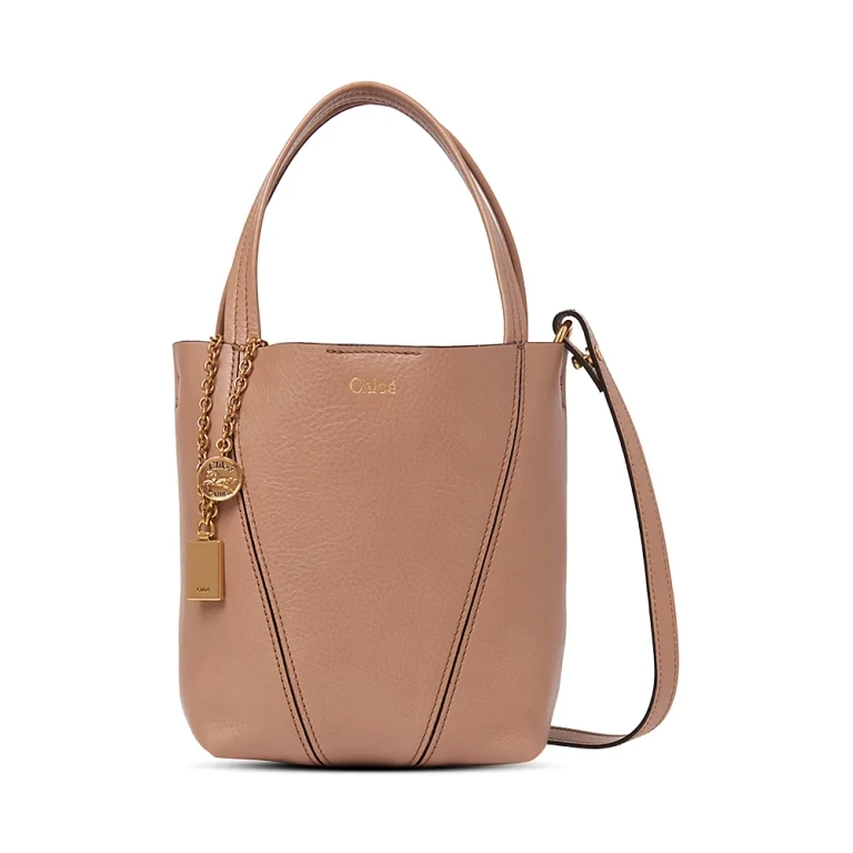 Chloe Small Spin Tote in Leather
