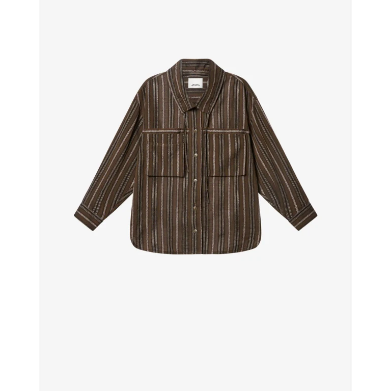 Chemise Chelia - Femme - Bronze - Taille 34 - Isabel Marant