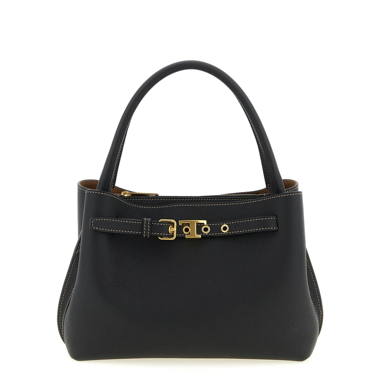 Tod's Black Calfskin Handbag Bag - Women