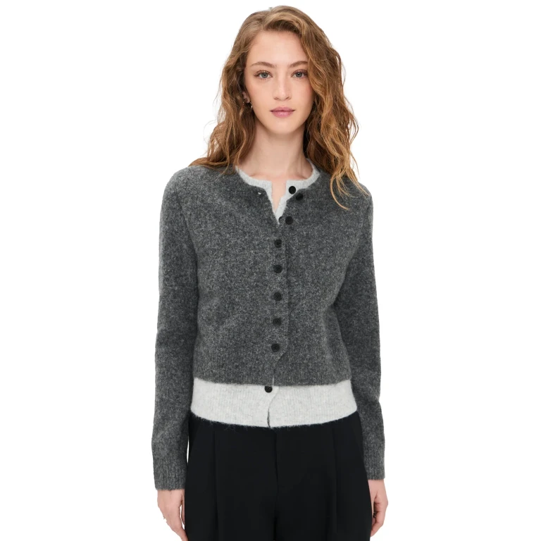 4th & Reckless Terry Cardigan Grey L