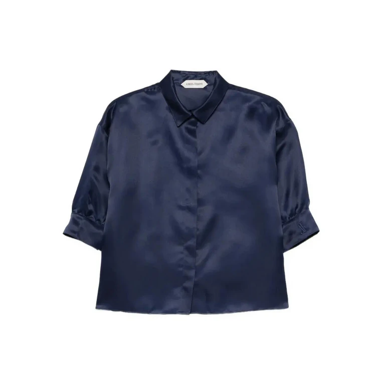 Alberta Ferretti Chemise - Gris