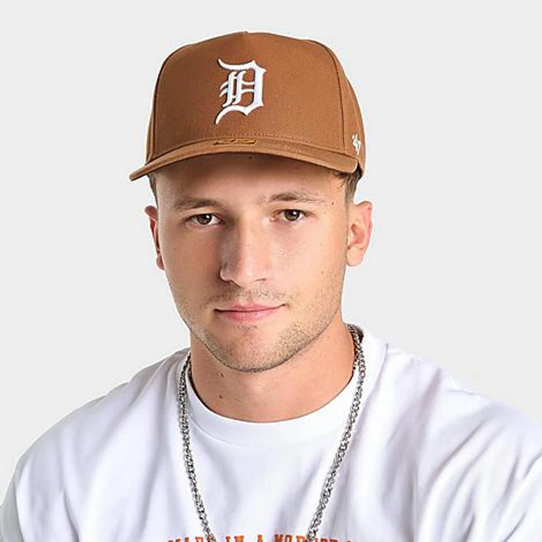 47 Brand '47 x Carhartt Detroit Tigers MLB Hitch Snapback Hat in Carhartt Brown