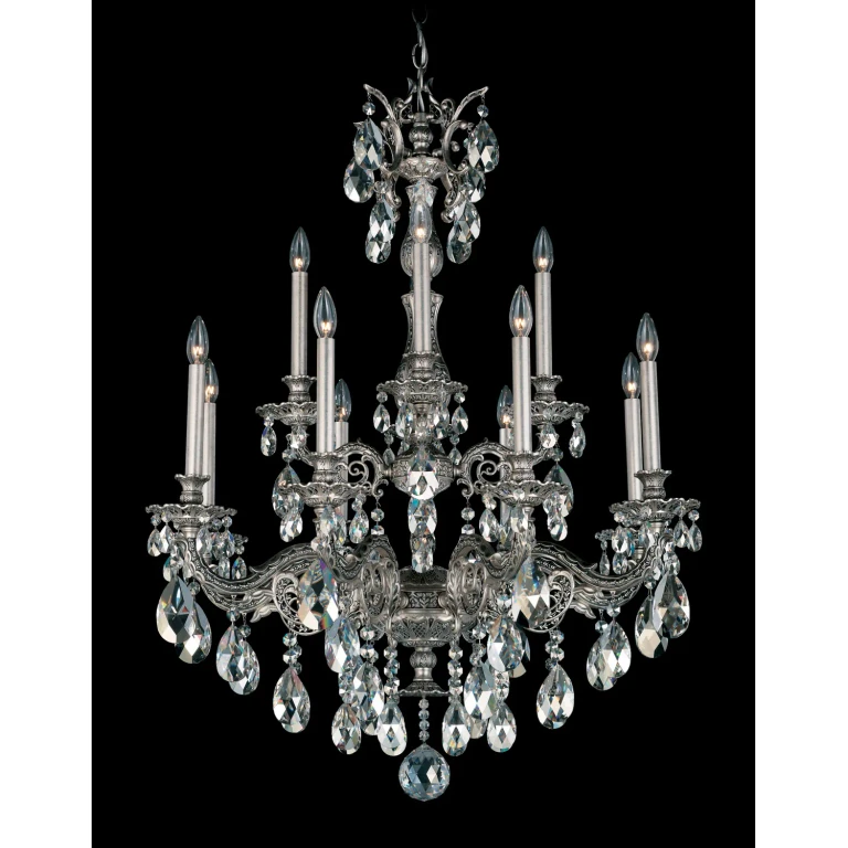 Milano 12-Light Chandelier in Heirloom Gold