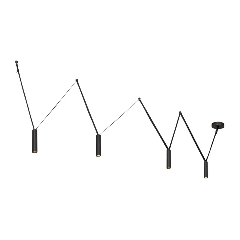 Urban Bronze LED Linear Pendant from the Mason Collection