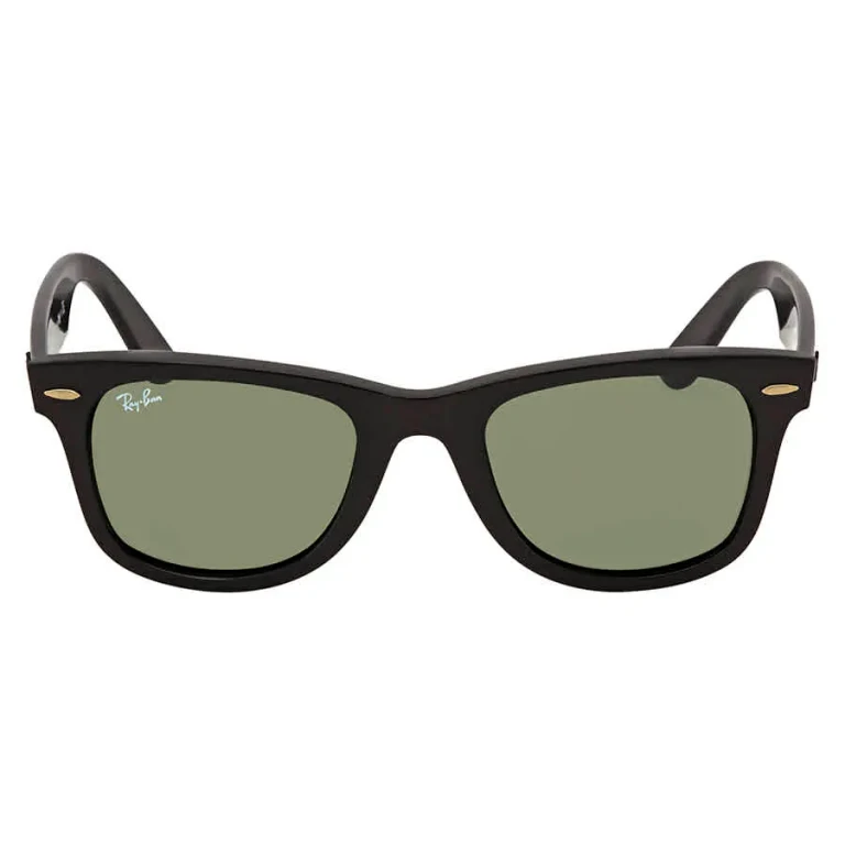 Ray Ban Wayfarer Ease Green Classic G-15 Unisex Sunglasses RB4340 601 50